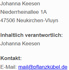 Impressumsangaben als Bild